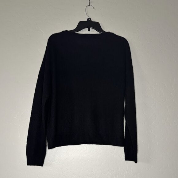 Naadam L Size Large Black Sweater - Picture 2 of 3